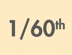 1/60th